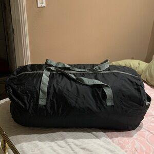 Black Duffel Large Bag  30” long Water Resistant Bag black